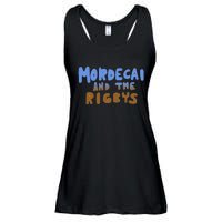 Mordecai And The Rigbys Ringer Ladies Essential Flowy Tank