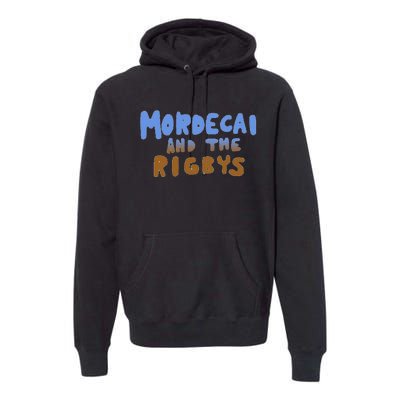 Mordecai And The Rigbys Ringer Premium Hoodie