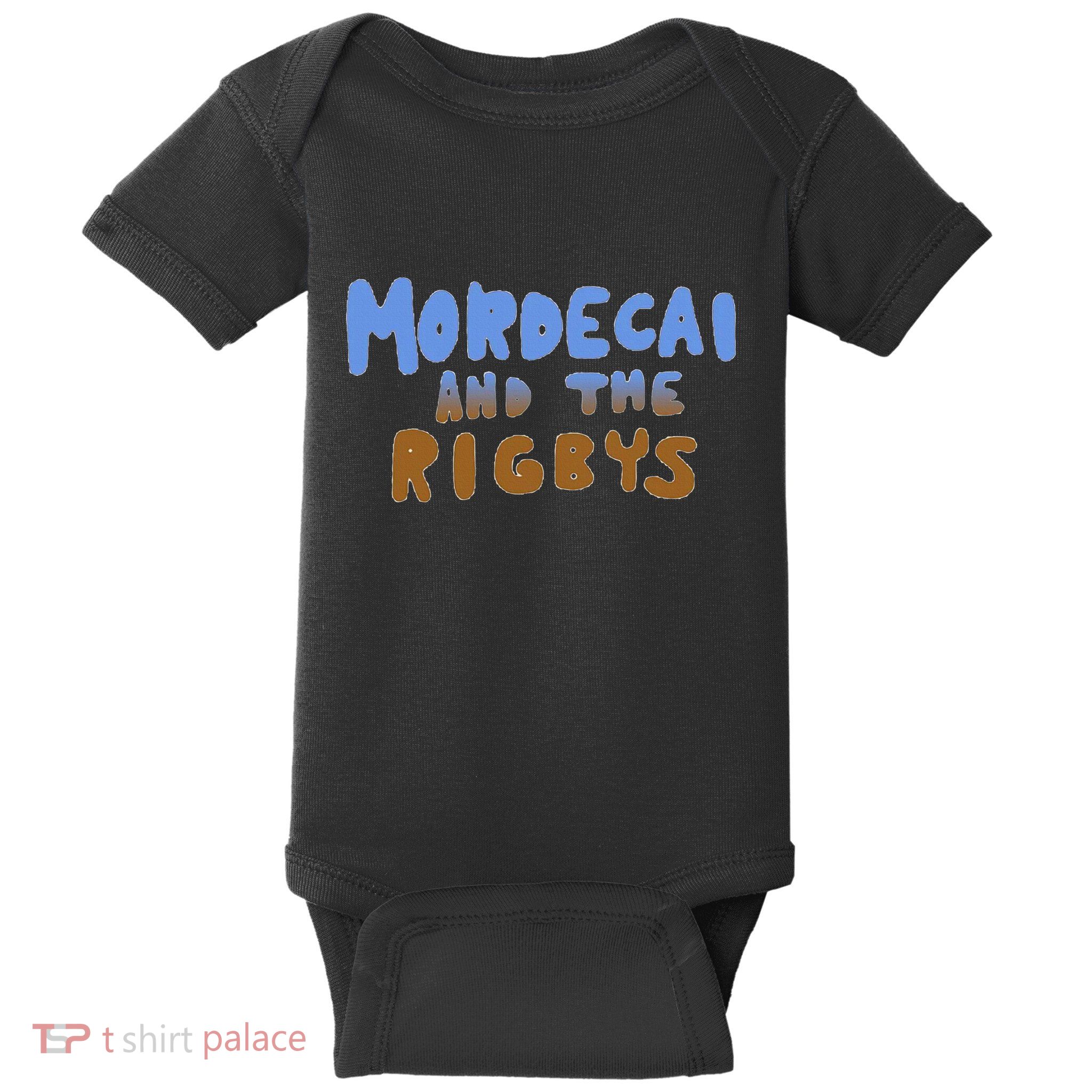 Mordecai And The Rigbys Ringer Baby Bodysuit