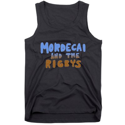 Mordecai And The Rigbys Ringer Tank Top