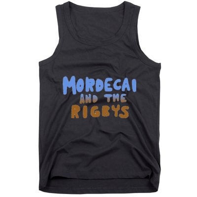 Mordecai And The Rigbys Ringer Tank Top