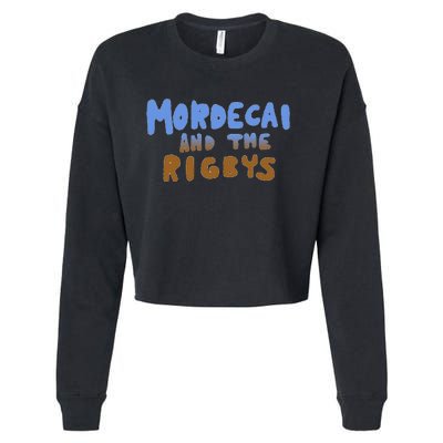 Mordecai And The Rigbys Ringer Cropped Pullover Crew