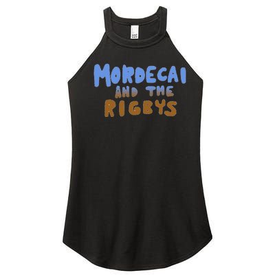 Mordecai And The Rigbys Ringer Women's Perfect Tri Rocker Tank