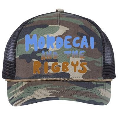 Mordecai And The Rigbys Ringer Retro Rope Trucker Hat Cap