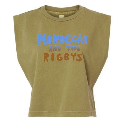 Mordecai And The Rigbys Ringer Garment-Dyed Women's Muscle Tee