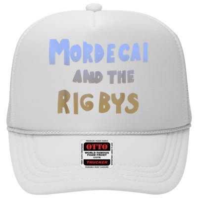 Mordecai And The Rigbys Ringer High Crown Mesh Back Trucker Hat