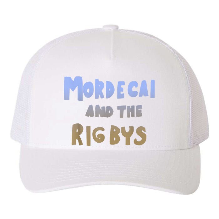 Mordecai And The Rigbys Ringer Yupoong Adult 5-Panel Trucker Hat