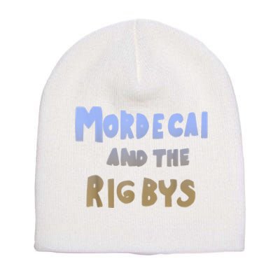 Mordecai And The Rigbys Ringer Short Acrylic Beanie