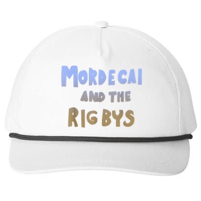 Mordecai And The Rigbys Ringer Snapback Five-Panel Rope Hat