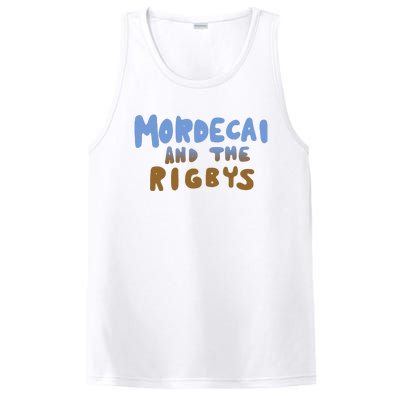 Mordecai And The Rigbys Ringer  PosiCharge Competitor Tank