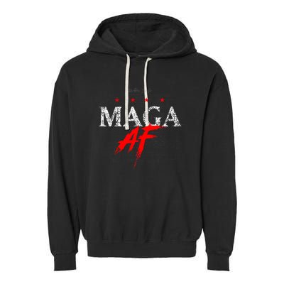 Maga Af Trump 2024 Republican Take America Back Garment-Dyed Fleece Hoodie