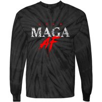 Maga Af Trump 2024 Republican Take America Back Tie-Dye Long Sleeve Shirt