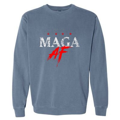 Maga Af Trump 2024 Republican Take America Back Garment-Dyed Sweatshirt