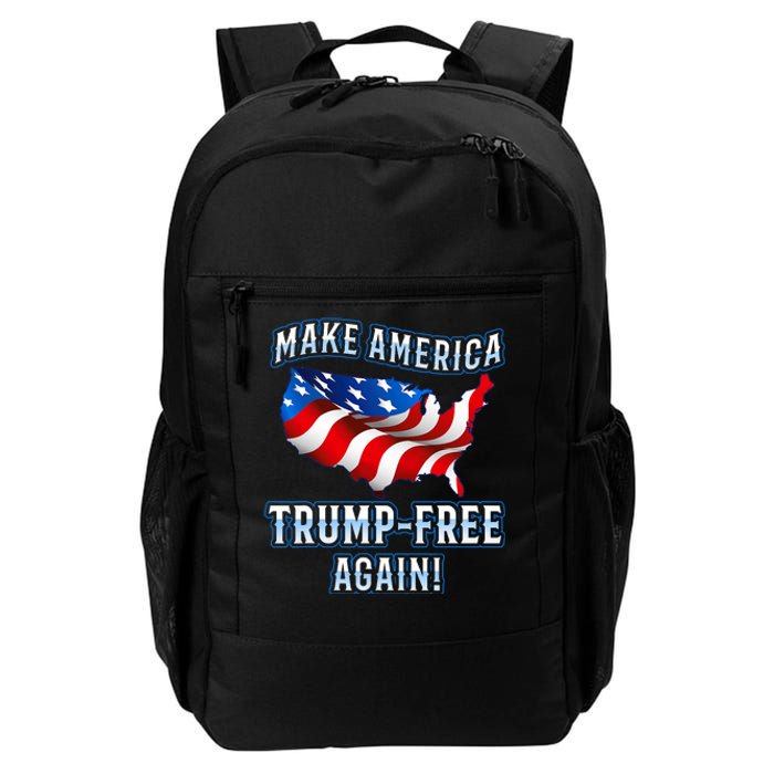 Make America Trump Free Again Democrat Gift Daily Commute Backpack