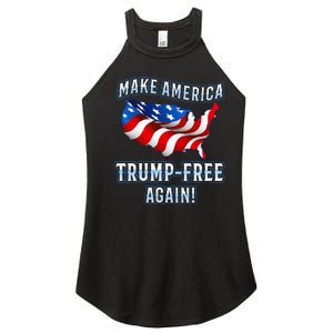 Make America Trump Free Again Democrat Gift Women's Perfect Tri Rocker Tank