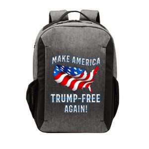 Make America Trump Free Again Democrat Gift Vector Backpack