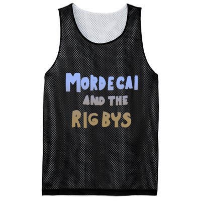 Mordecai And The Rigbys Ringer Retro Mesh Reversible Basketball Jersey Tank