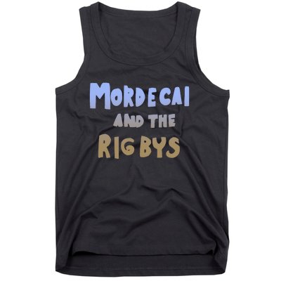 Mordecai And The Rigbys Ringer Retro Tank Top