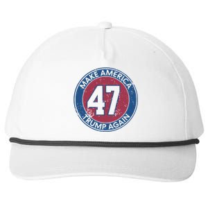 Make America Trump Again Trump 47 2024 Cool Gift Snapback Five-Panel Rope Hat