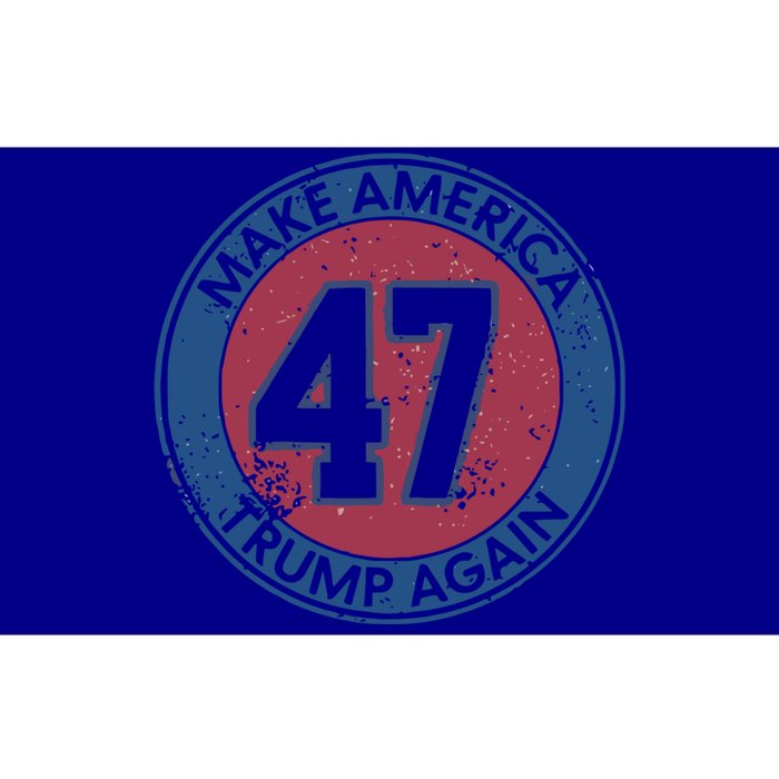 Make America Trump Again Trump 47 2024 Cool Gift Bumper Sticker