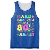 Make America The 80s Again Groovy Retro 80s Eighties Vibe Cute Gift Mesh Reversible Basketball Jersey Tank