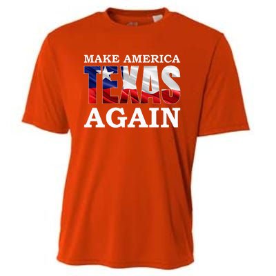 Make America Texas Again Cooling Performance Crew T-Shirt