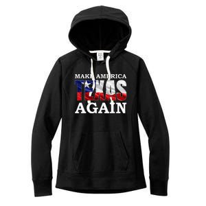 Make America Texas Again Women's Fleece Hoodie