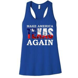 Make America Texas Again Women's Racerback Tank