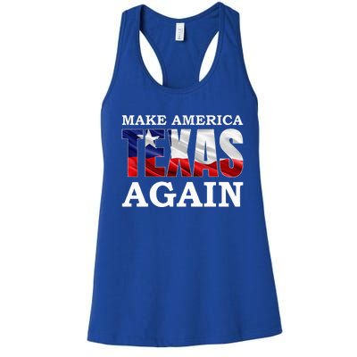 Make America Texas Again Women's Racerback Tank