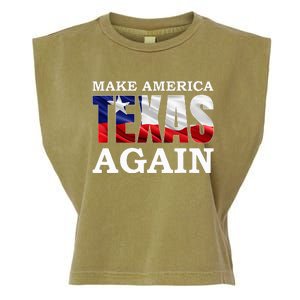 Make America Texas Again Garment-Dyed Women's Muscle Tee