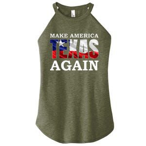 Make America Texas Again Women's Perfect Tri Rocker Tank