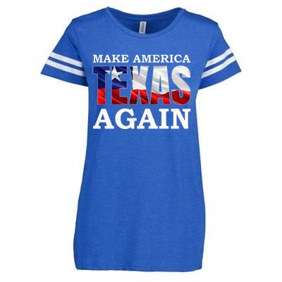 Make America Texas Again Enza Ladies Jersey Football T-Shirt