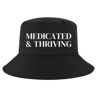 Medicated And Thriving Cool Comfort Performance Bucket Hat