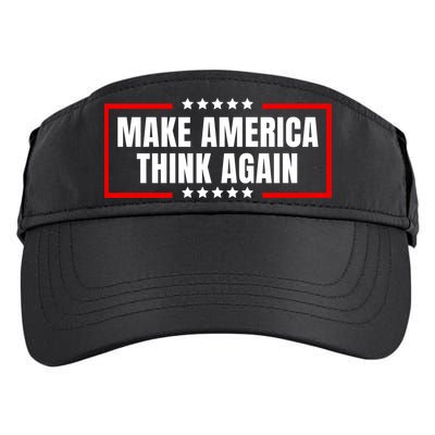 Make America Think Again Adult Drive Performance Visor