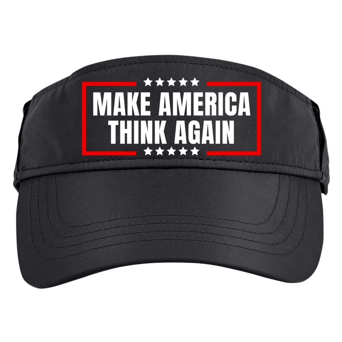 Make America Think Again Adult Drive Performance Visor