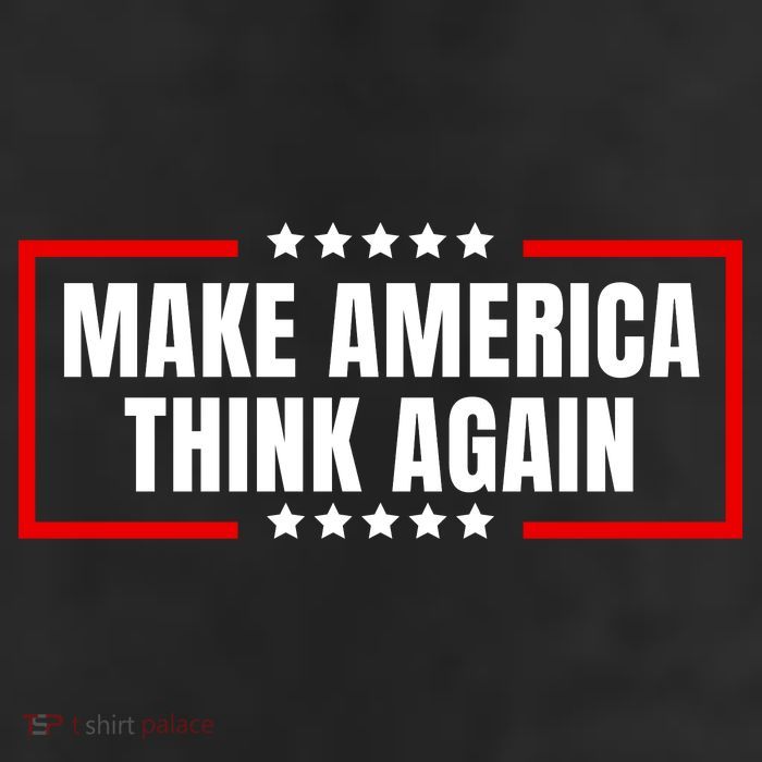 Make America Think Again 11oz C Handle Ceramic Mug