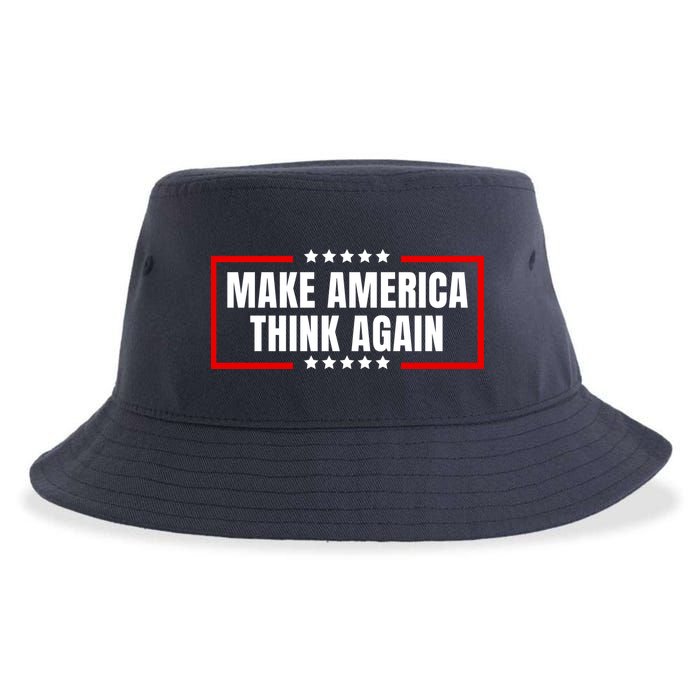 Make America Think Again Sustainable Bucket Hat