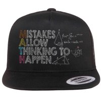 Mistakes Allow Thinking To Happen Flat Bill Trucker Hat