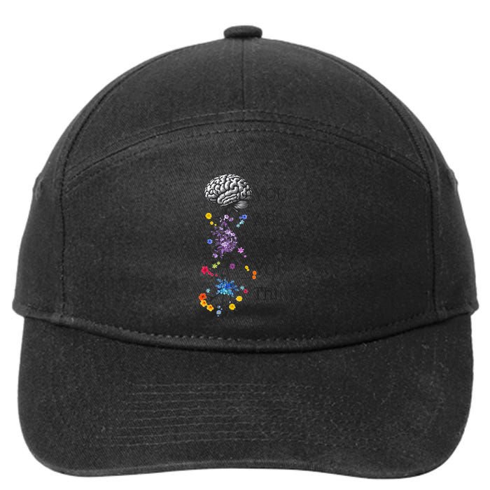 Mistakes Allow Thinking To Happen 7-Panel Snapback Hat