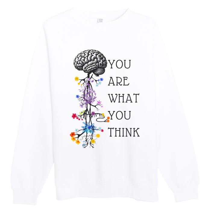 Mistakes Allow Thinking To Happen Premium Crewneck Sweatshirt