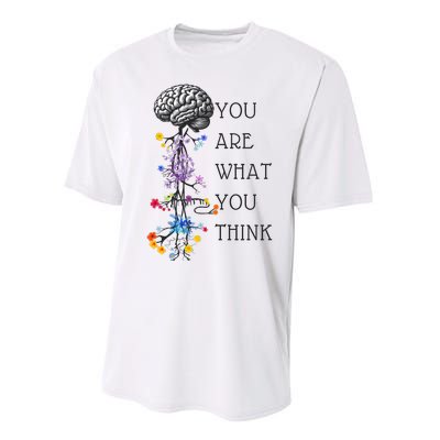 Mistakes Allow Thinking To Happen Performance Sprint T-Shirt