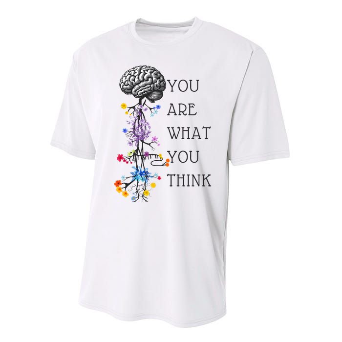 Mistakes Allow Thinking To Happen Performance Sprint T-Shirt