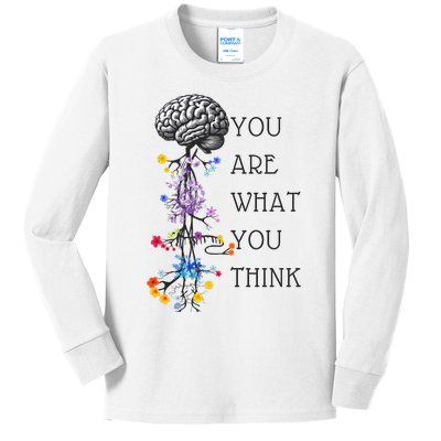 Mistakes Allow Thinking To Happen Kids Long Sleeve Shirt