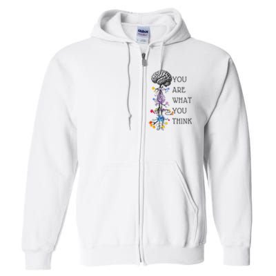 Mistakes Allow Thinking To Happen Full Zip Hoodie