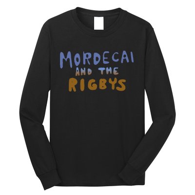 Mordecai And The Rigbys Ringer Long Sleeve Shirt