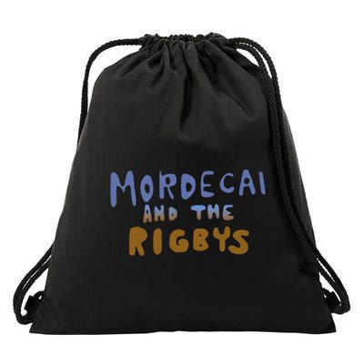 Mordecai And The Rigbys Ringer Drawstring Bag