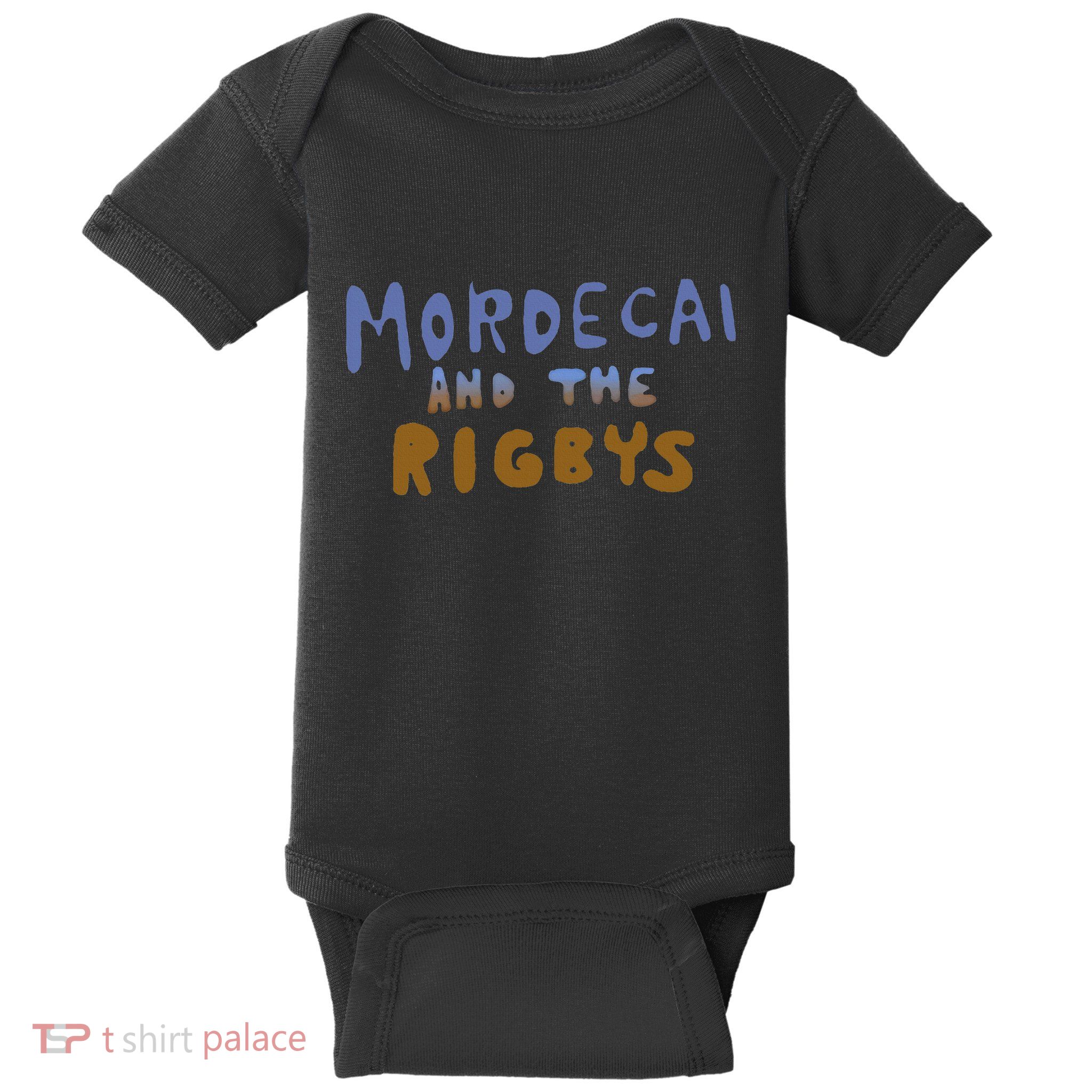 Mordecai And The Rigbys Ringer Baby Bodysuit
