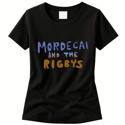 Mordecai And The Rigbys Ringer Womens T-Shirt