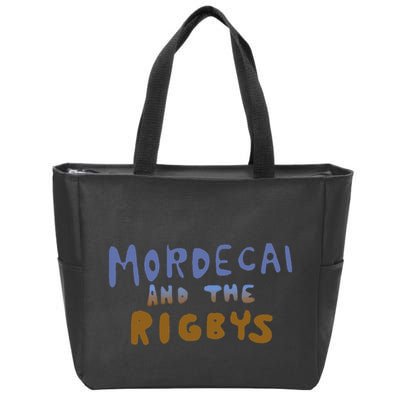 Mordecai And The Rigbys Ringer Zip Tote Bag