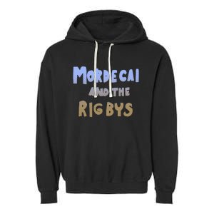 Mordecai And The Rigbys Ringer Garment-Dyed Fleece Hoodie